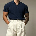 Ethan Cole Knit Polo Shirt