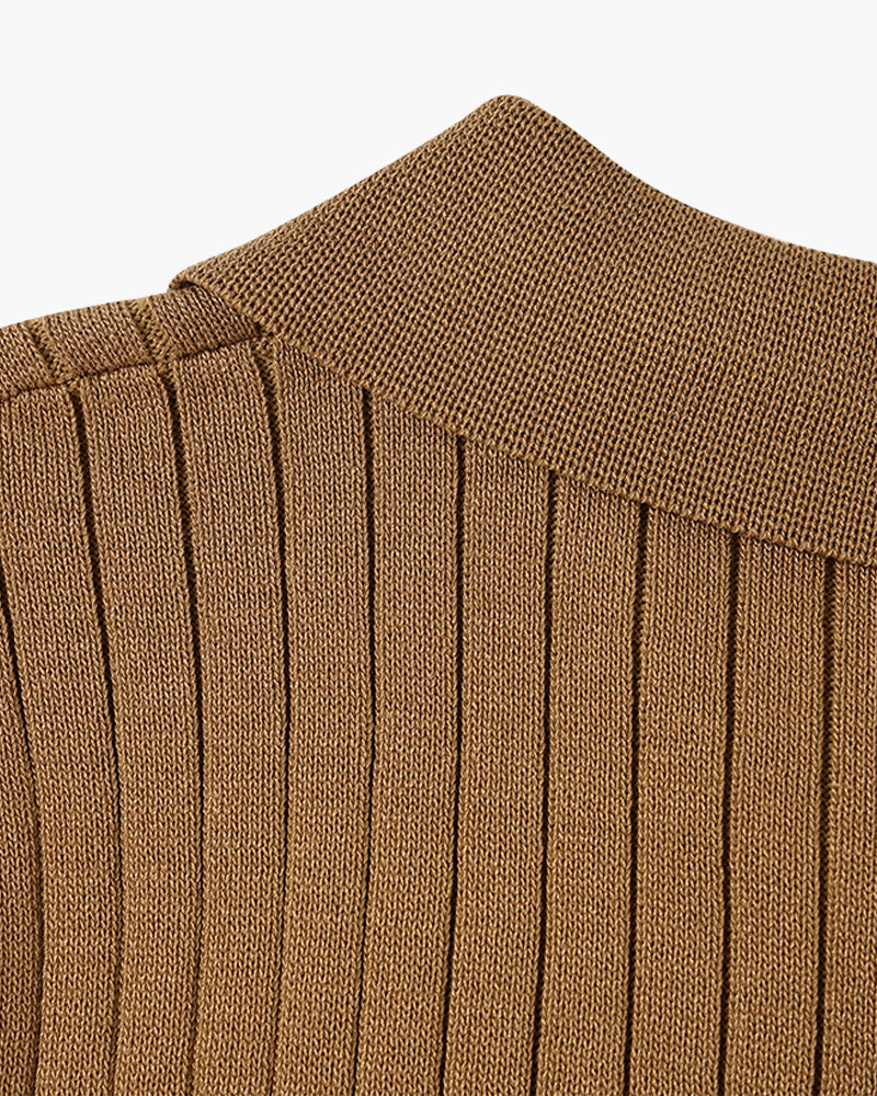 LANGFORD Knitted Polo Shirt