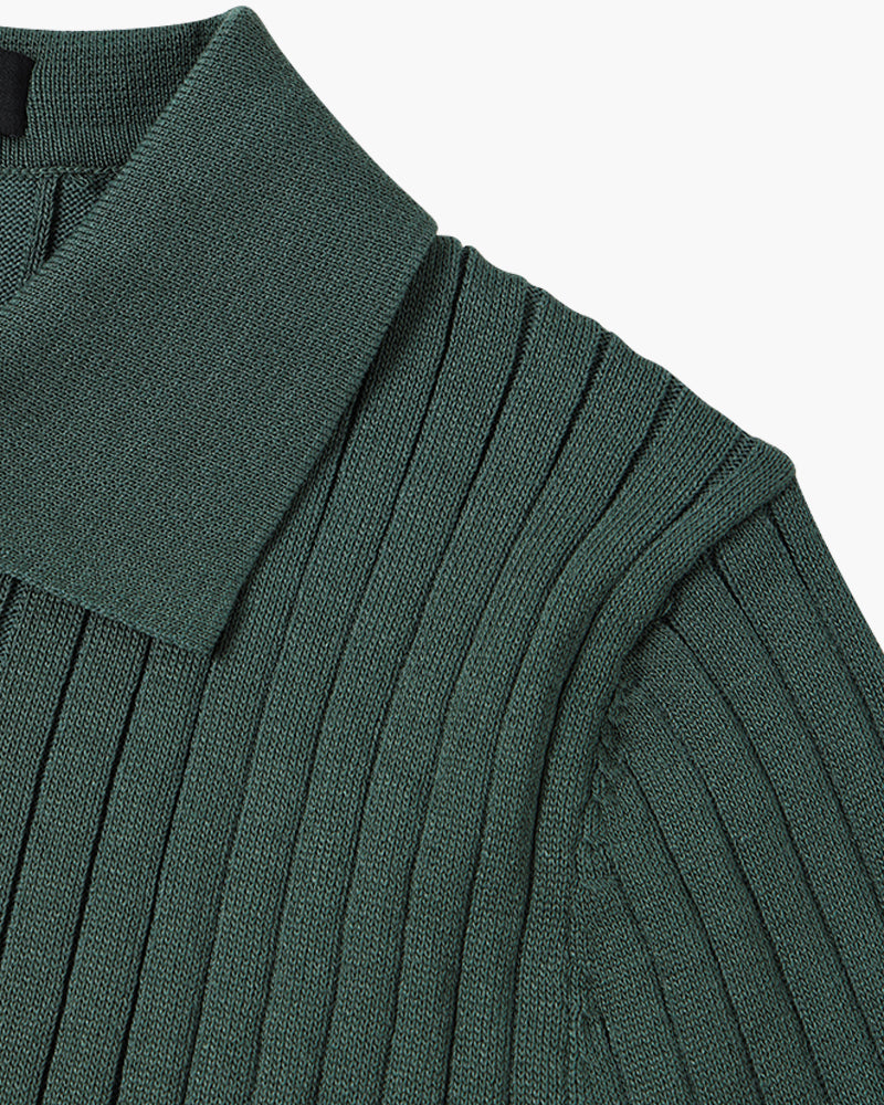 LANGFORD Knitted Polo Shirt