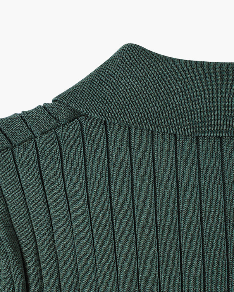 LANGFORD Knitted Polo Shirt