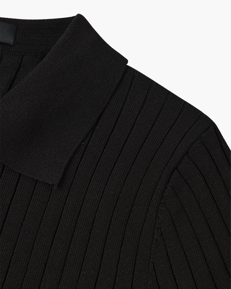 LANGFORD Knitted Polo Shirt