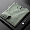 Ethan Cashmere V-Neck Sweater