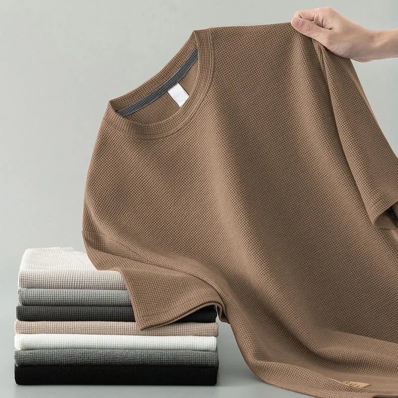 Enzo Waffle Knit Shirt