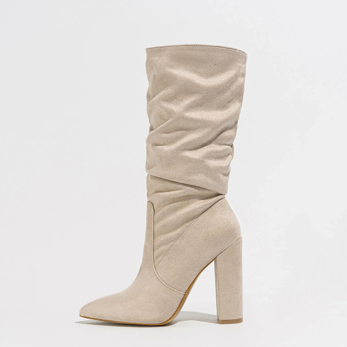 Camille High-Heel Suede Boots