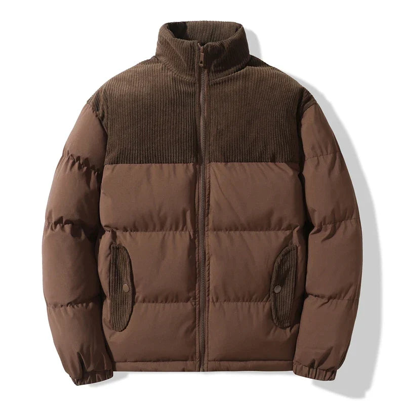 Caleb Morgan Corduroy Puffer Jacket