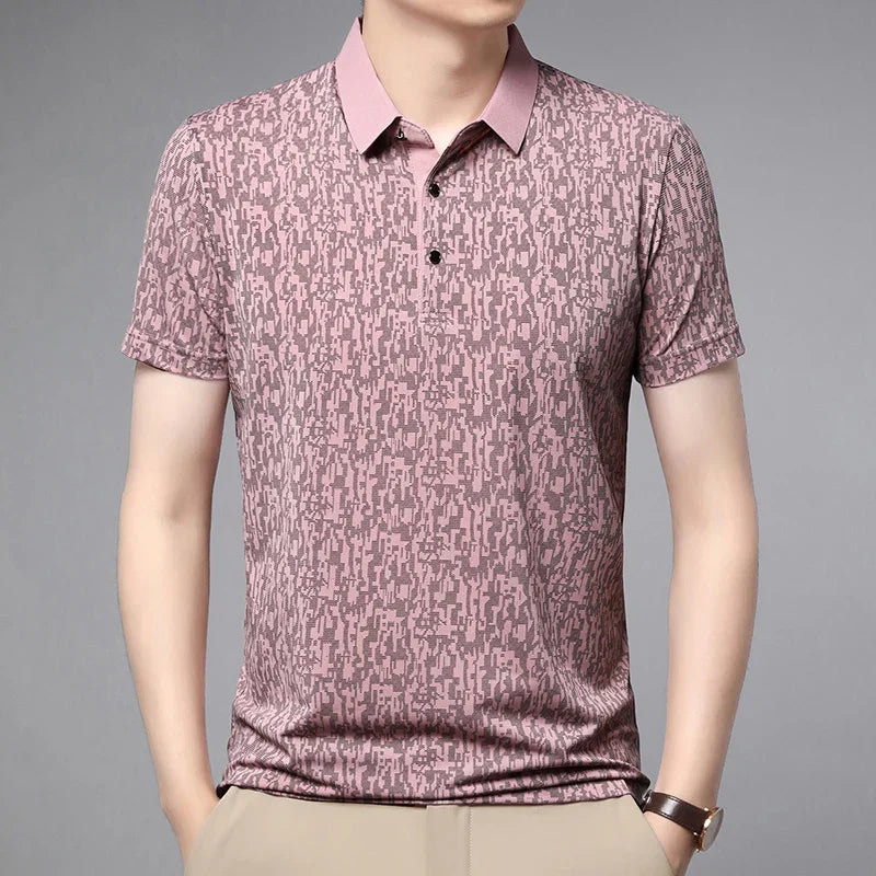 Liam Turner Pixel Weave Polo