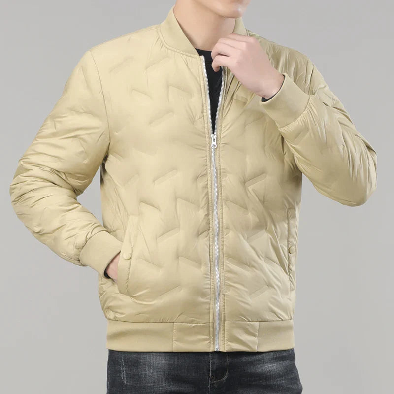 Massimo Quilted Bomber Jacket