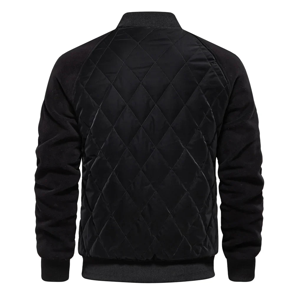Ethan Cole Fleece Bomber Jacket
