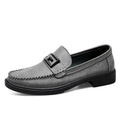 Logan Pierce Textured Leather Loafer