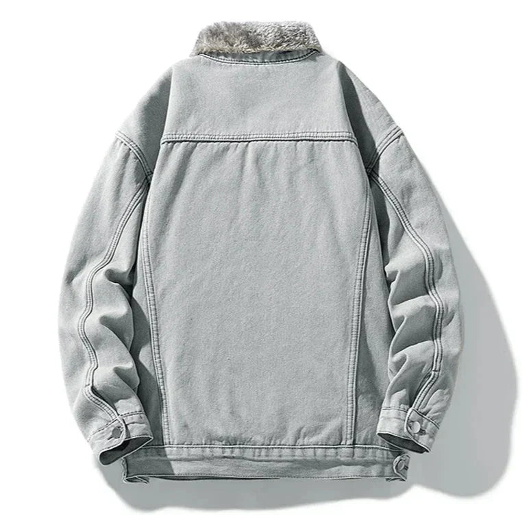 Tom Pierson Denim Fleece Jacket