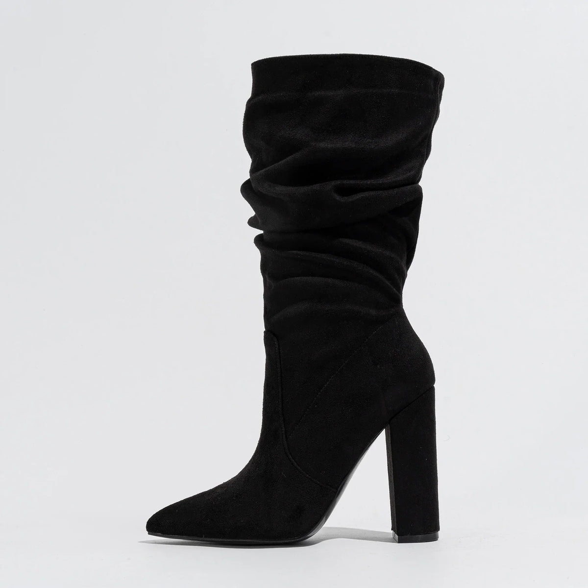 Camille High-Heel Suede Boots