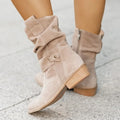 Clara Woods Suede Ankle Boots