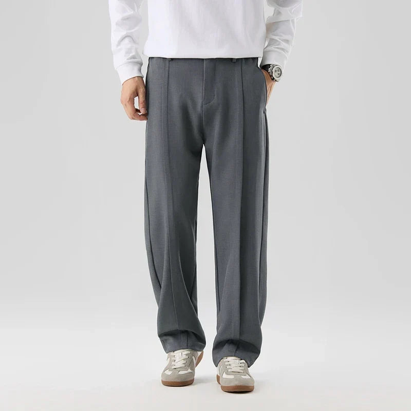 Sebastian Clarke Twill Draped Trousers