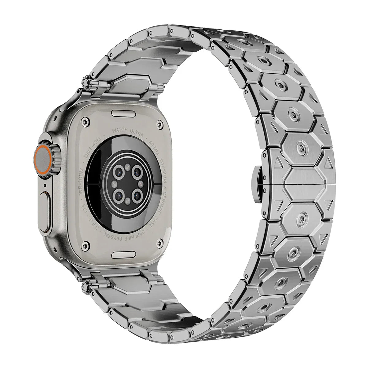 CLAIRS TITANIUM APPLE WATCH BAND
