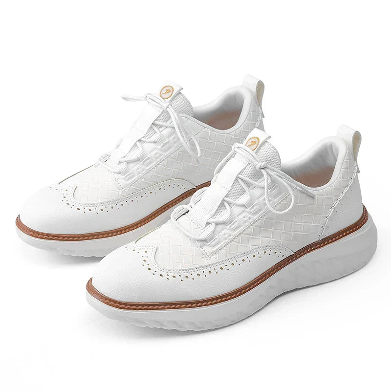 Logan Pierce Textured Sneakers
