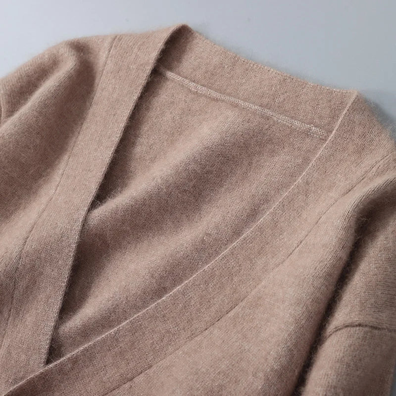Montreal Brushed Wool Cardigan