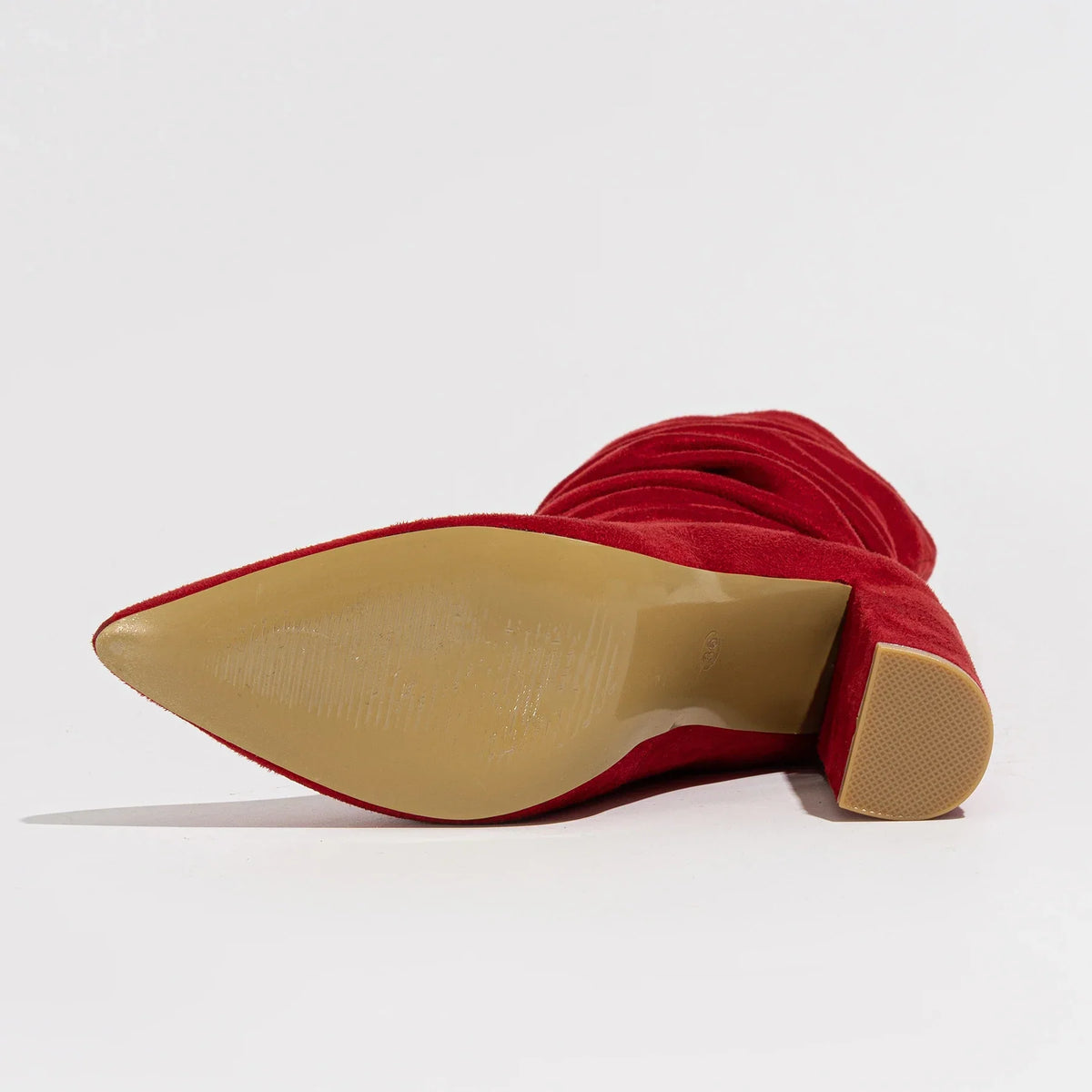 Camille High-Heel Suede Boots