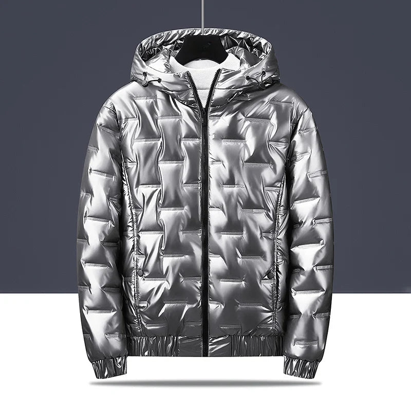 Heritage Metallic Quilted Down Jacket