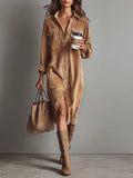 Olivia Langford Corduroy Dress