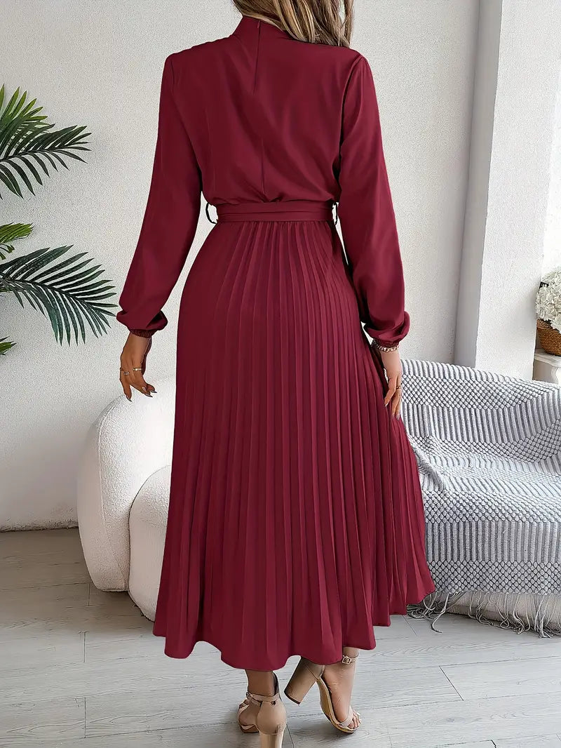 Celeste Pleated Midi Dress