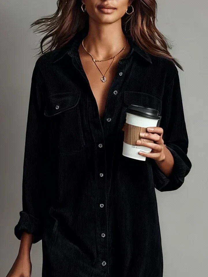 Olivia Langford Corduroy Dress