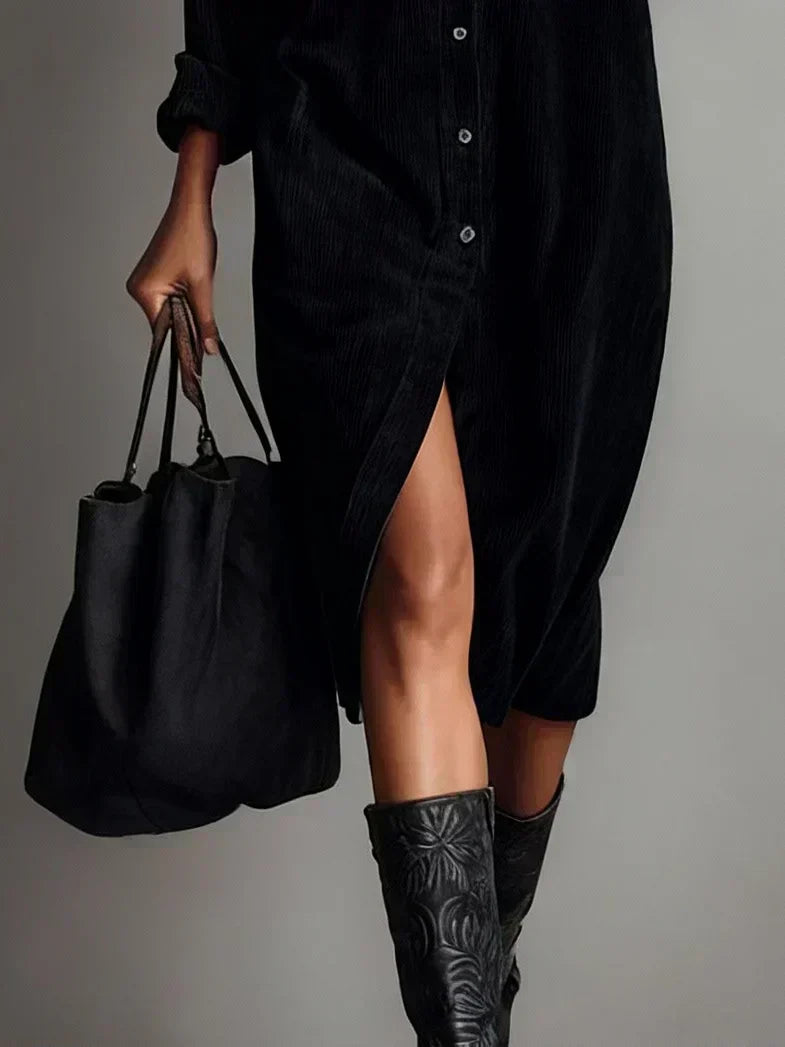 Olivia Langford Corduroy Dress