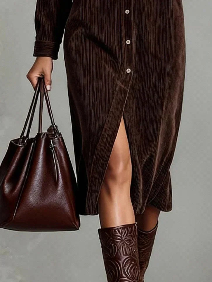 Olivia Langford Corduroy Dress