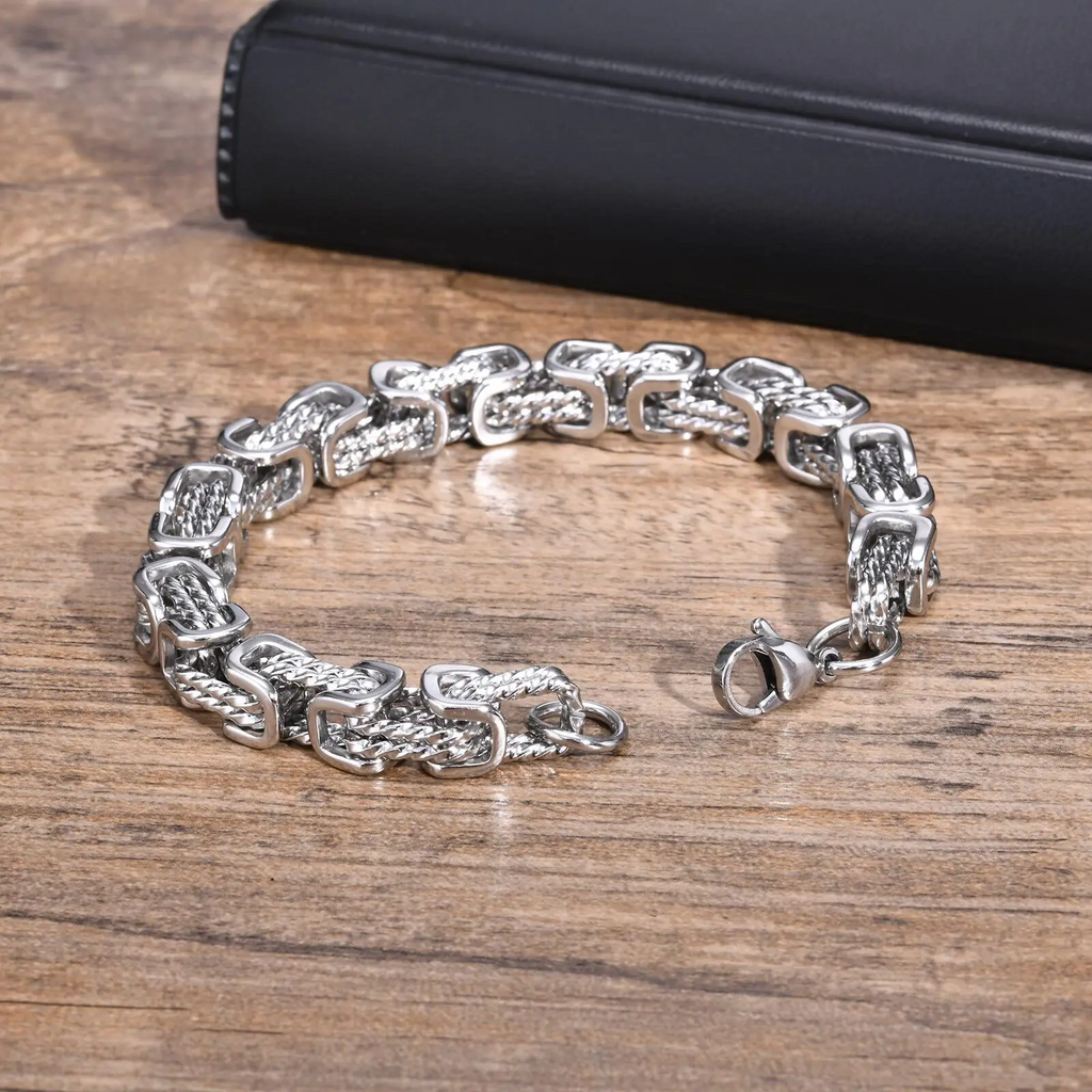 Marc Don Steel Bracelet