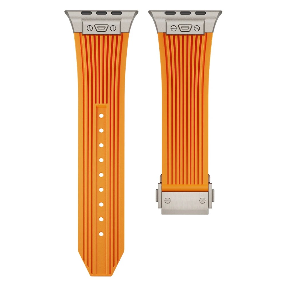 Montreal Streamlined Silicone Apple Watch Band