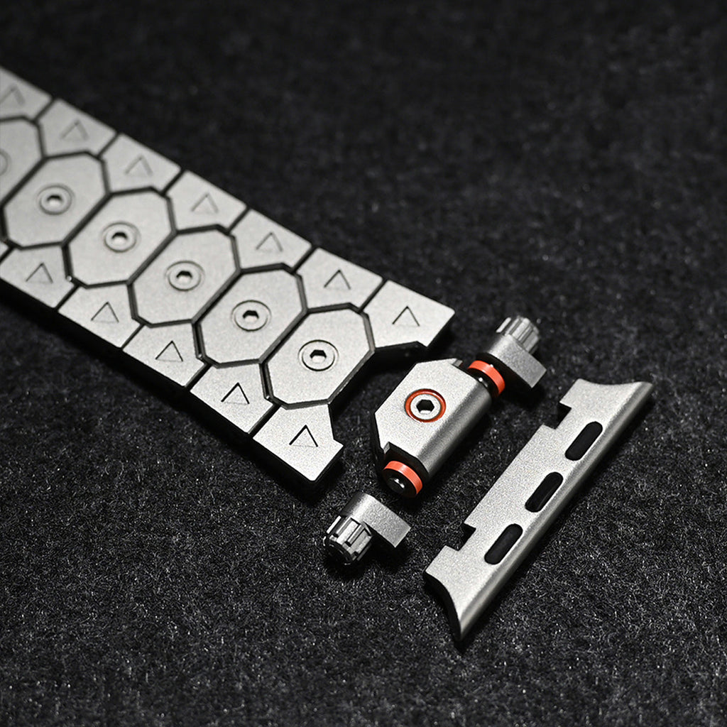 CLAIRS TITANIUM APPLE WATCH BAND