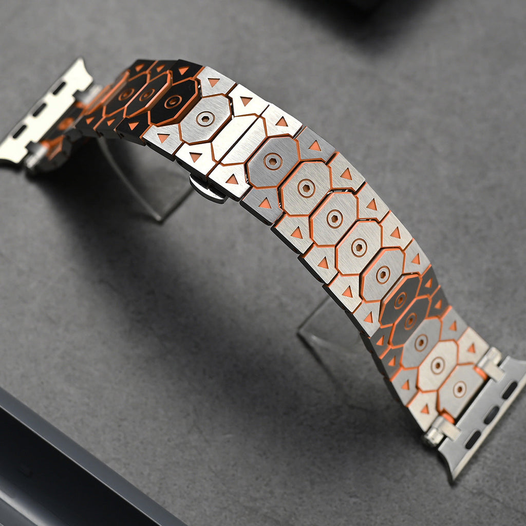 CLAIRS TITANIUM APPLE WATCH BAND