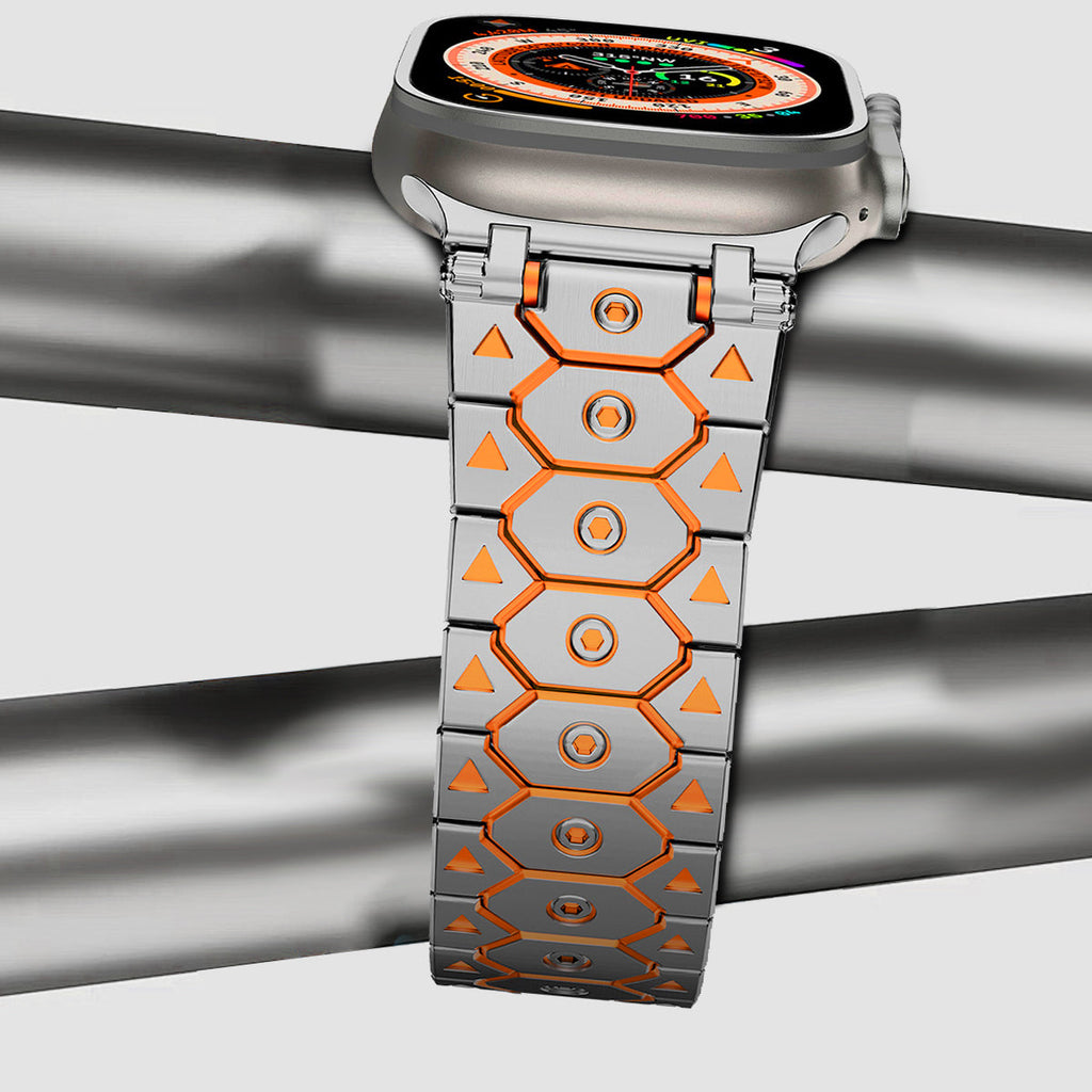 CLAIRS TITANIUM APPLE WATCH BAND