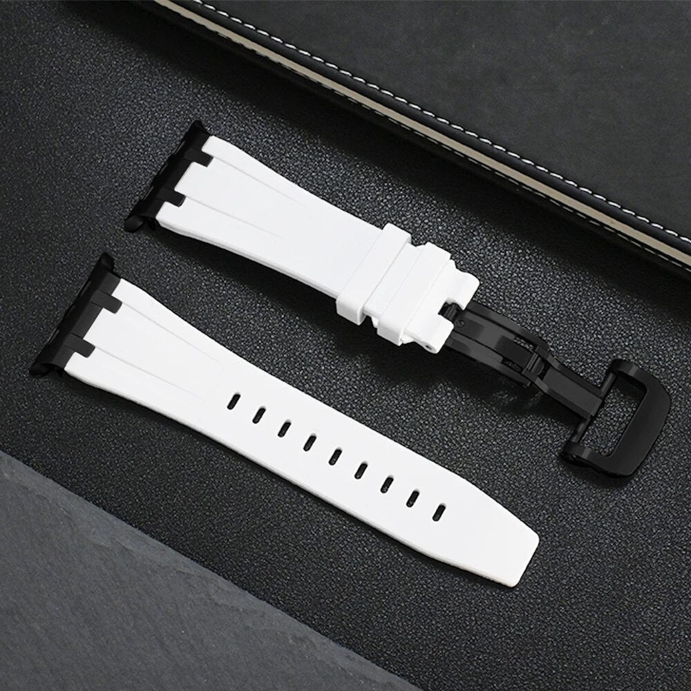 TitaniumGrip Silicone Apple Watch Band