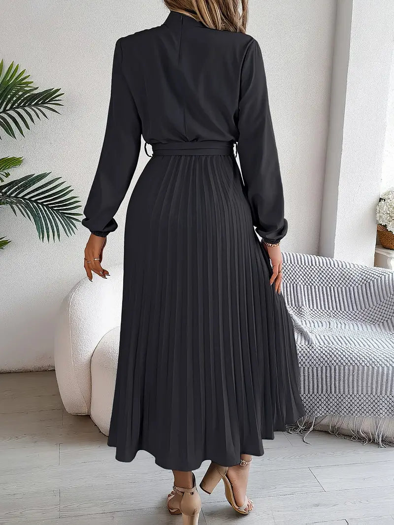 Celeste Pleated Midi Dress
