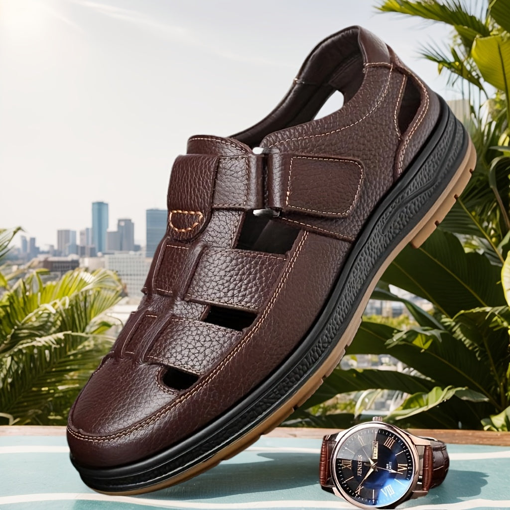 Anthony Walker Leather Sandals