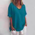 Emma Rose Relaxed Linen Shirt
