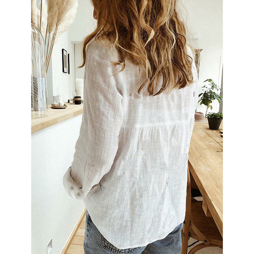 Sophia Lane Linen Shirt